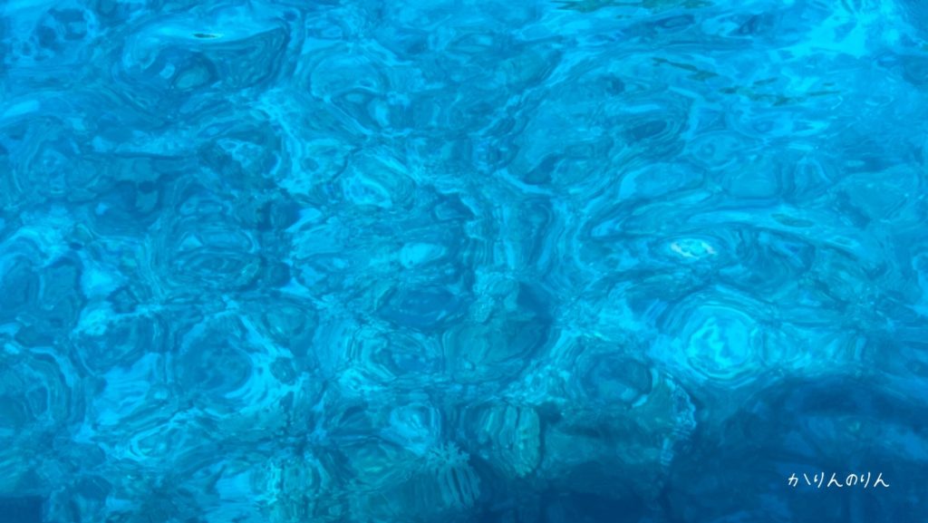 小笠原の海の透明度