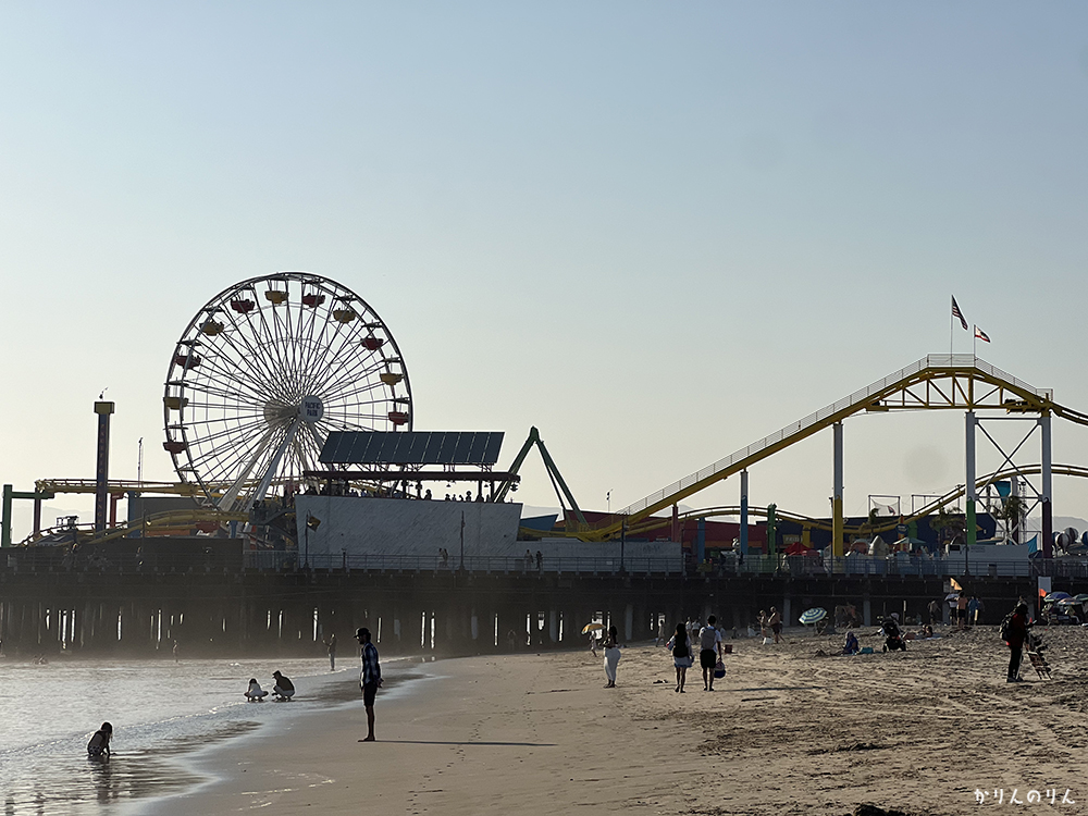 サンタモニカ_アメリカ周遊ルート