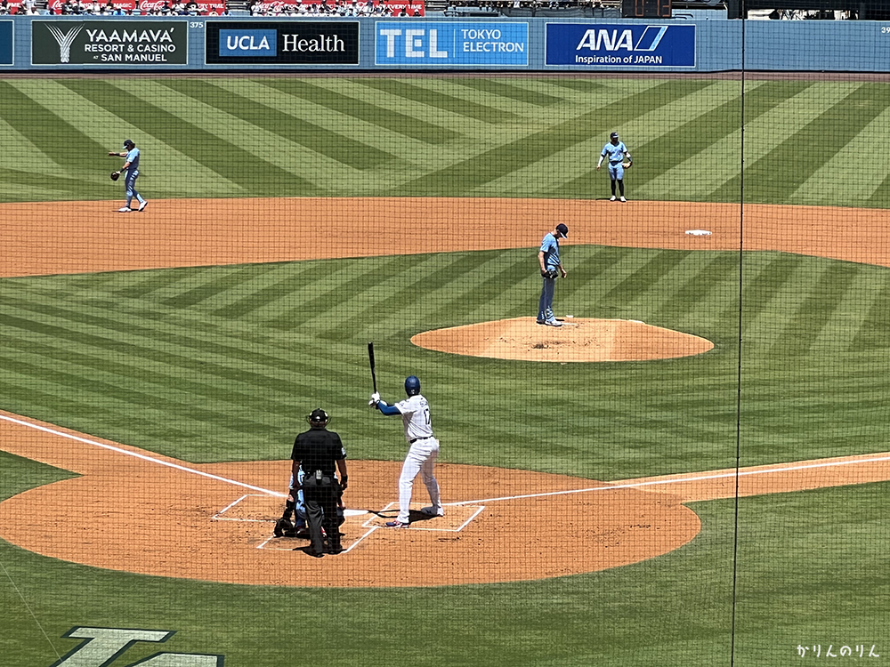 ドジャースタジアム_アメリカ周遊ルート